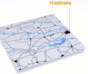 3d view of Texarkana