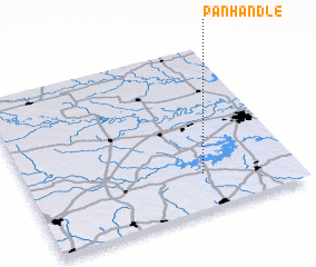 3d view of Panhandle