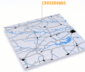 3d view of Cross Roads