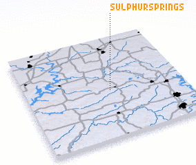 3d view of Sulphur Springs