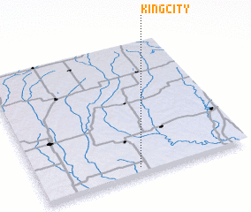 3d view of King City