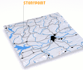 3d view of Stony Point