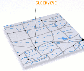 3d view of Sleepy Eye