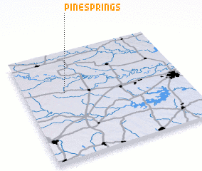 3d view of Pine Springs