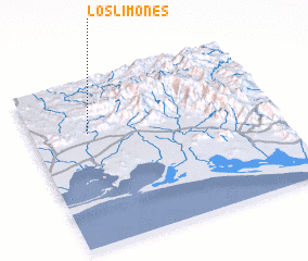 3d view of Los Limones