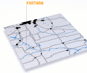 3d view of Fontana