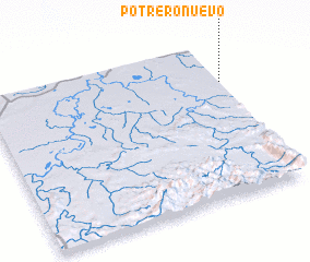 3d view of Potrero Nuevo