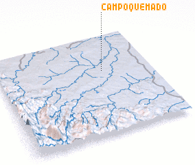 3d view of Campo Quemado