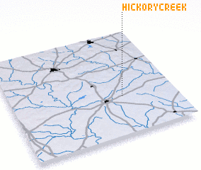 3d view of Hickory Creek