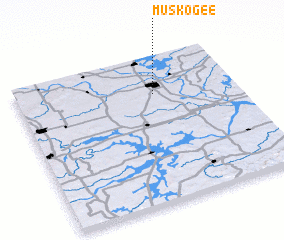 3d view of Muskogee