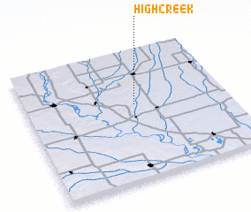 3d view of High Creek