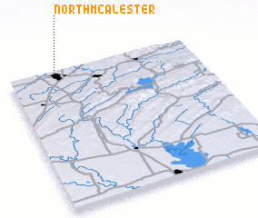 3d view of North McAlester