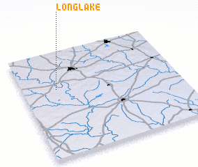 3d view of Long Lake