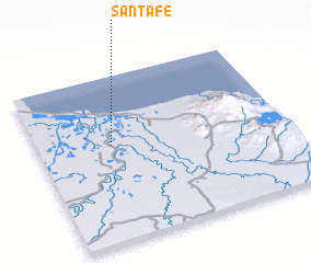 3d view of Santa Fe