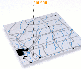 3d view of Folsom