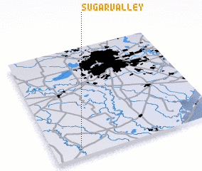 3d view of Sugar Valley