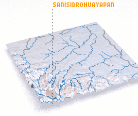 3d view of San Isidro Huayapan