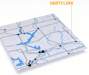 3d view of Saint Clere