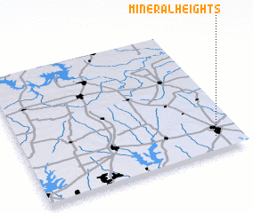 3d view of Mineral Heights