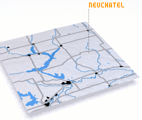 3d view of Neuchatel