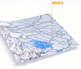 3d view of Amapa