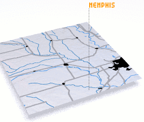 3d view of Memphis