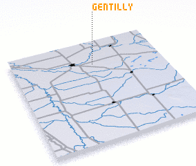 3d view of Gentilly