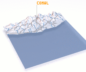 3d view of Comal