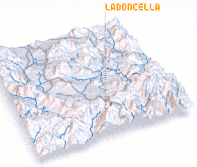 3d view of La Doncella