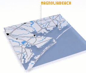 3d view of Magnolia Beach