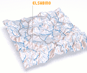 3d view of El Sabino