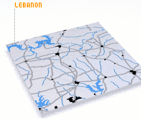 3d view of Lebanon