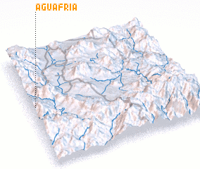 3d view of Agua Fría