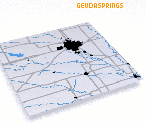 3d view of Geuda Springs