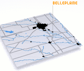 3d view of Belle Plaine