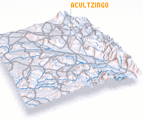 3d view of Acultzingo