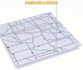 3d view of Pearsons Corner