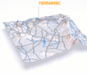 3d view of Yaonáhuac