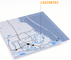 3d view of Los Cuates