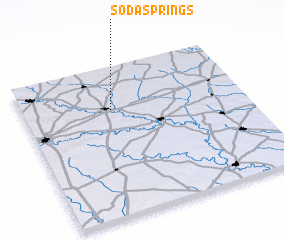 3d view of Soda Springs