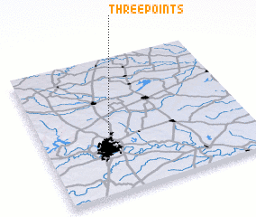 3d view of Three Points