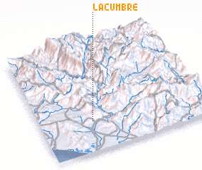 3d view of La Cumbre