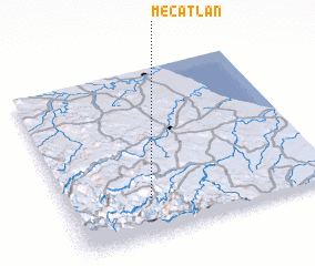 3d view of Mecatlán