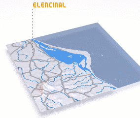 3d view of El Encinal