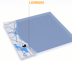 3d view of Los Higos