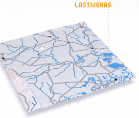 3d view of Las Tijeras