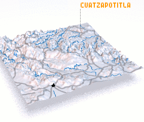 3d view of Cuatzapotitla