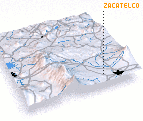 3d view of Zacatelco