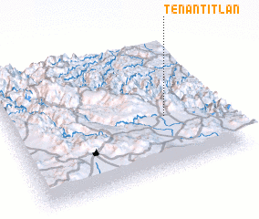 3d view of Tenantitlán