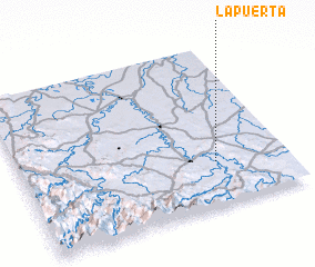 3d view of La Puerta